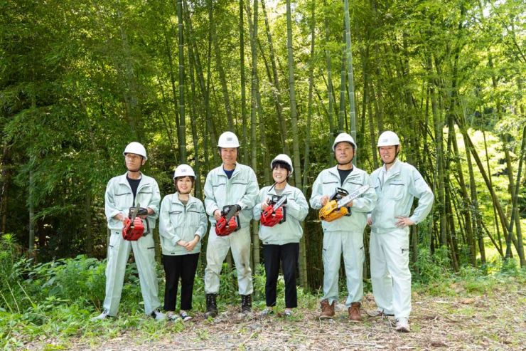 山口県の竹林伐採 三輝トラスト株式会社 山口県の竹林伐採 三輝トラスト株式会社